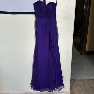 Women’s strapless dress, size 4